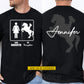 Personalized Horse Riding Parent Two-sided T-shirt, Your Daughter My Daughter Tees Father's Day Gift For Cowgirls