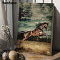 Horse Poster & Canvas, While On This Ride Called Life You Have To Take The Good, Horse Canvas Wall Art, Poster Gift For Horse Lovers