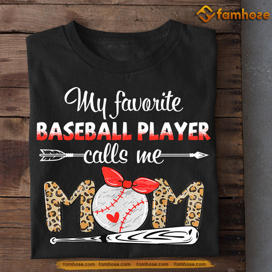 Mother's Day Baseball T-shirt, Baseball Player Calls Me Mom, Gift For Baseball Lovers, Baseball Players