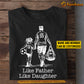 Personalized Soccer T-shirt, Like Father Like Daughter, Gift For Kids Soccer Lovers, Gift For Dad And Daughter