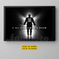 Personalized Hockey Man Canvas Painting, It All Starts With A Dream Sport Wall Art Decor, Poster Gift For Hockey Lovers