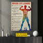 Personalized Soccer Girl Canvas Painting, Soccer Life Lessons Sport Wall Art Decor, Poster Gift For Soccer Lover