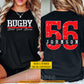 Personalized Rugby Two-sided T-shirt, Blood Sweat Bruises Sport Tees Gift For Rugby Lover