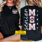 Personalized Senior Mom Two-sided T-shirt, Senior Mom Tees Mother's Day Gift