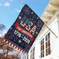 July 4th 250 Anniversary USA Garden Flag & House Flag, 1776 2026 USA Flag Outdoor Decor, Independence Day Yard Flag Gift For American Patriot