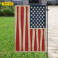 July 4th Baseball USA Garden Flag & House Flag, Stars Stripes And Home Runs Outdoor Decor, Independence Day Yard Flag Gift For Baseball Lover