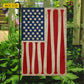July 4th Baseball USA Garden Flag & House Flag, Stars Stripes And Home Runs Outdoor Decor, Independence Day Yard Flag Gift For Baseball Lover