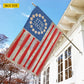 July 4th Baseball 250 Anniversary USA Garden Flag & House Flag, Stars, Stripes And Fastballs Outdoor Decor, Independence Day Yard Flag Gift For Baseball Lover