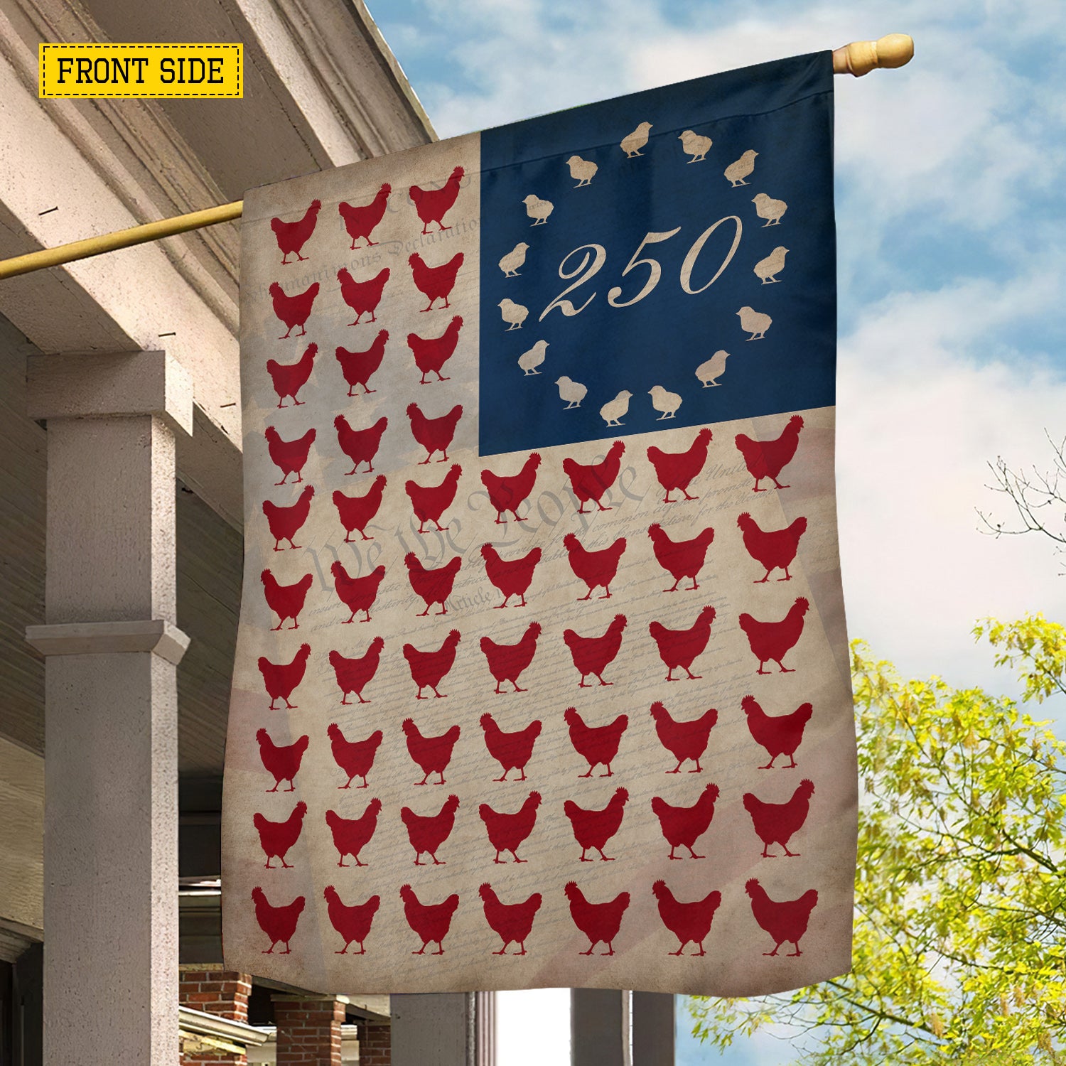 House & Garden Flag