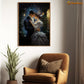 Enchanted Evening A Dance Under the Moonlight, Victorian Christmas Canvas Painting, Xmas Wall Art Decor - Christmas Poster Gift