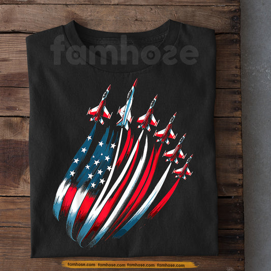 July 4th T-shirt, Red White Blue At Mach Speed Tees Independence Day Gift For American Patriot