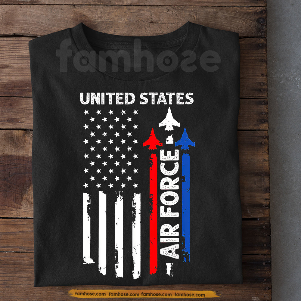 July 4th T-shirt, United States Air Force Tees Independence Day Gift For American Patriot