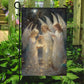 Angelic Hymns Of Holy Night, Angel Garden Flag - House Flag, Christmas Flag Gift For Angel Lovers