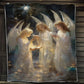 Angels' Whispered Tales, Angel Christmas Fleece Blanket & Sherpa Blanket Gift