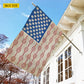 July 4th Tennis Garden Flag & House Flag, Built For Courts And Freedom Outdoor Decor, Independence Day Yard Flag Gift For Tennis Lover