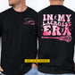 Personalized Lacrosse Girl Two-sided T-shirt, In My Lacrosse Era Sport Tees Gift For Lacrosse Lover