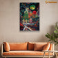 Galactic Odyssey Intergalactic Explorers on the Cosmic Frontier Christmas Canvas Painting, Xmas Wall Art Decor - Christmas Poster Gift