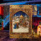 Bethlehem's Journey Xmas Garden Flag & House Flag, Nativity Religious Winter Christians Flag Gift