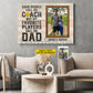 Personalized Softball Dad Daughter Canvas Painting, Some People Call Me Coach Sport Wall Art Decor, Poster Father's Day Gift For Softball Lover
