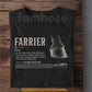 Farrier T-shirt, Farrier: Turning Hooves Into Magic Tees Gift For Farriers