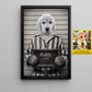 Funny Personalized Dog Canvas Painting, Wanted For Being Too Cute Wall Art Decor, Poster Gift For Dog Lovers