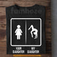 Gymnastic Parents Daughter T-shirt, Your Daughter Vs My Daughter Sport Tees Gift For Gymnastics Parents