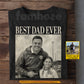 Personalized Soccer Dad Daughter T-shirt, Best Dad Ever Sports Tees Father's Day Gift For Soccer Lover