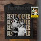 Personalized Dad T-shirt, Best Dad Ever Tees Father's Day Gift
