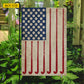 July 4th Field Hockey USA Garden Flag & House Flag, Stars Stripes And Slap Shots Outdoor Decor, Independence Day Yard Flag Gift For Field Hockey Lover