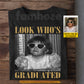 Funny Personalized Senior 2026 T-shirt, Look Who's Graduated Senior Graduation 2026 Tees Graduation Gift For Graduate