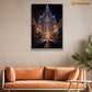 Midnight Mass A Cathedral's Yuletide Glow Christmas Canvas Painting, Xmas Wall Art Decor - Christmas Poster Gift
