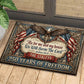 July 4th USA 250 Anniversary Jesus Doormat, As For Me And My House Patriotic Doormat For Home Decor Housewarming Gift Welcome Mat Independence Day Gift For Christian