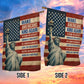July 4th USA Garden Flag & House Flag, Make Americans Kind Again Patriotic Outdoor Decor, Independence Day Yard Flag Gift For American Patriot