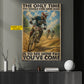Personalized BMX Racing Canvas Painting, The Only Time You Should Ever Look Back Wall Art Decor, Poster Gift For BMX Racing Lover