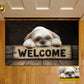 Personalized Dog Doormat, Welcome Doormat For Home Decor Housewarming Gift For Dog Lover