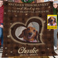 Personalized Dog Loss Keepsake & Memories Fleece Blanket, Snuggle This Blanket Woven Blanket, Sherpa Blanket Gift For Dog Lover