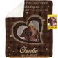 Personalized Dog Loss Keepsake & Memories Fleece Blanket, Snuggle This Blanket Woven Blanket, Sherpa Blanket Gift For Dog Lover