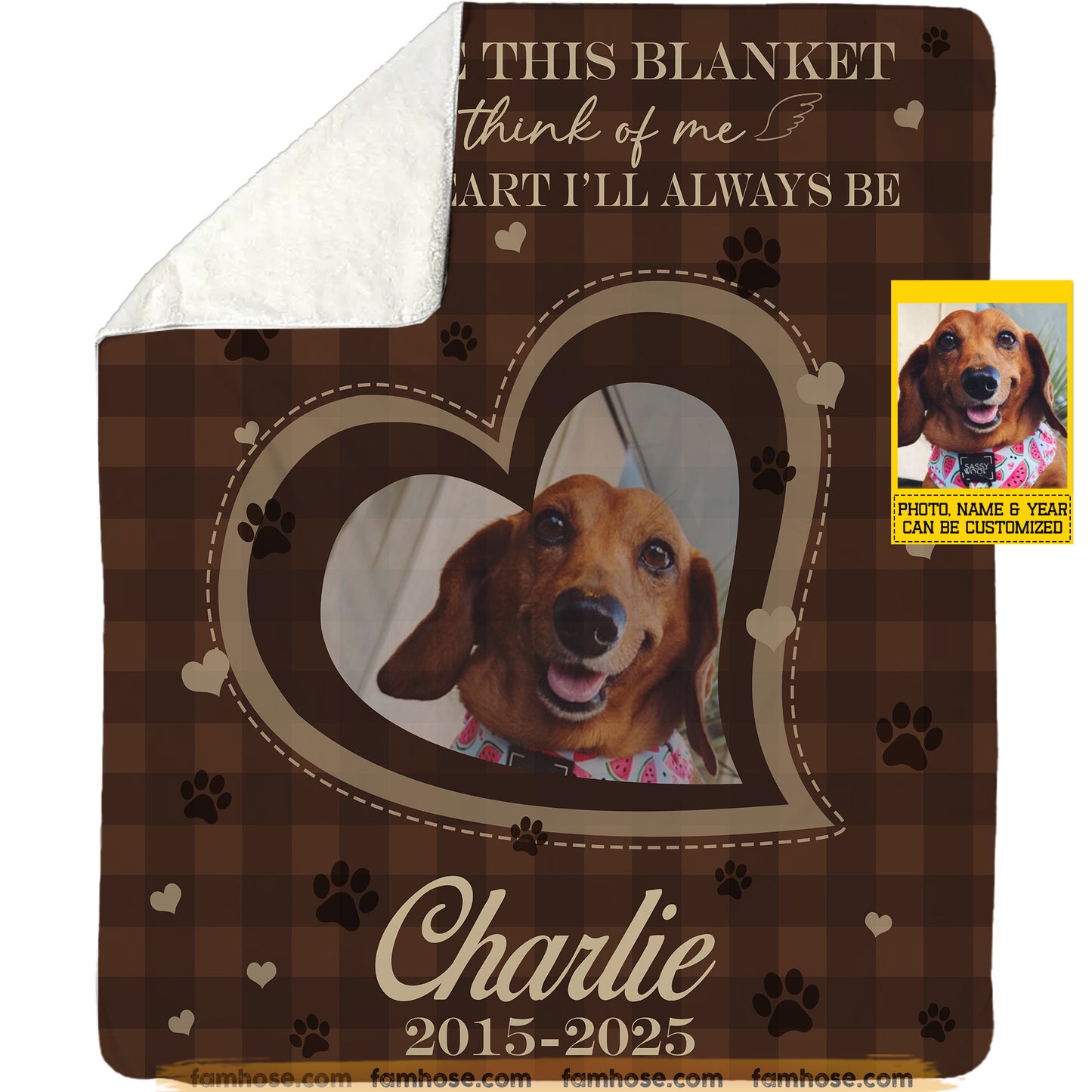 Personalized Dog Loss Keepsake & Memories Fleece Blanket, Snuggle This Blanket Woven Blanket, Sherpa Blanket Gift For Dog Lover