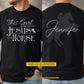 Personalized Horse Girl & God Two-sided T-shirt, This Girl Runs On Jesus And Horse Tees Gift For Christian, Horse Girl