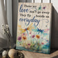 Those We Love Don’t Go Away They Fly Beside Us Everyday, Memorial Canvas Painting, Dragonfly Wall Art Decor - Poster Gift For The Deceased