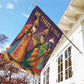 Majestic Journey The Wise Men's Quest, Christians Xmas Garden Flag & House Flag, Nativity Christians Flag Gift