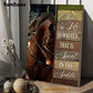 Horse Poster & Canvas, No Hour Of Life Is Wasted That Is Spent The Saddle, Horse Canvas Wall Art, Poster Gift For Horse Lovers