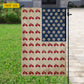 July 4th Farm Tractor USA Garden Flag & House Flag, Stars Stripes And Tractor Tires Outdoor Decor, Independence Day Yard Flag Gift For Tractor Lover