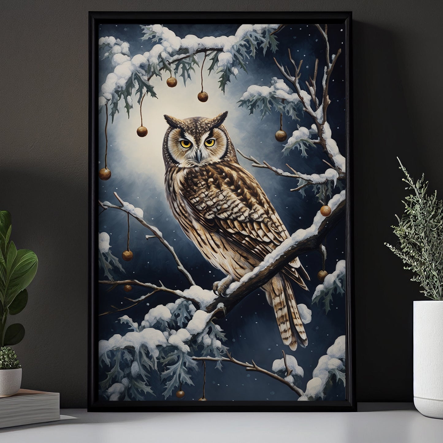 Night Owl Painting On Canvas Artwork