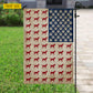 July 4th Labrador Dog USA Garden Flag & House Flag, Stars Stripes And Labrador Pride Outdoor Decor, Independence Day Yard Flag Gift For Labrador Retriever Lover