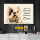 Personalized Dog Loss & Memories Canvas Painting, If Love Alone Could Have Kept You Here Wall Art Decor, Poster Gift For Dog Lovers