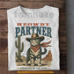 Funny Western Cowboy Cat T-shirt, Meowdy Partner Tees Gift For Cowboys, Cat Lover
