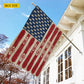 July 4th Skiing USA Garden Flag & House Flag, Stars, Stripes And Fresh Powder Outdoor Decor, Independence Day Yard Flag Gift For Skiing Lover
