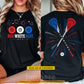 Personalized July 4th Lacrosse Two-sided T-shirt, Stars Stripes And Lacrosse Nights Sport Tees Independence Day Gift For Lacrosse Lover