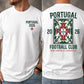 2026 Portugal Soccer Team Two-sided T-shirt, Por Amor À Camisola Sport Tees Gift For Portugal Soccer Team Lovers